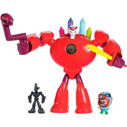 Conjunto de Figuras - Teen Titans Go - Super Cenas - B.r.i.a.n. - Mattel