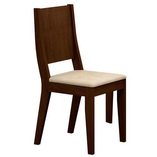 Conjunto de Mesa Grecia Castor 160 com 6 Cadeiras Bella Veludo Creme - Rufato