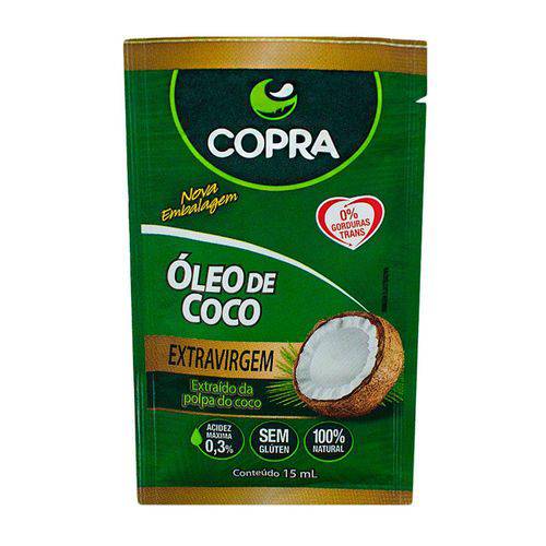 Conjunto de Óleo de Coco Extra Virgem 15ml 10 Unidades - Copra Alimentos