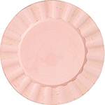Conjunto de Sousplat de Plástico Pink And Brown Cook 33cm 6 Peças - Rojemac
