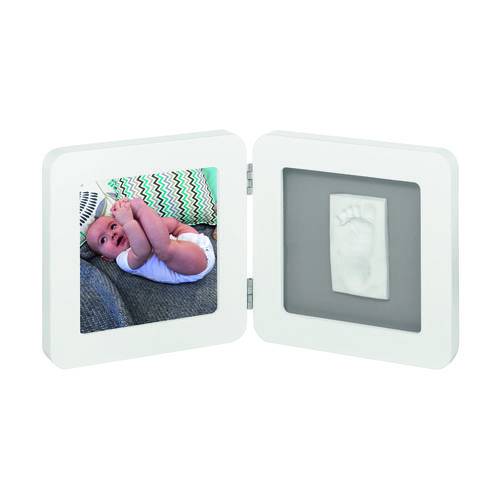 Conjunto Decorativo - Porta Retratos - My Baby Touch - One Print - White & Grey - Baby Art