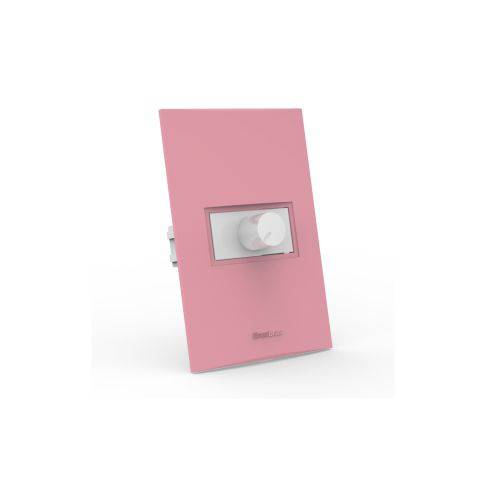Conjunto Dimmer 500w 220v - Beleze Rosa Pastel Enerbras