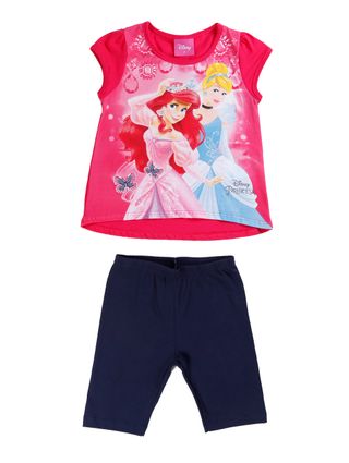 Conjunto Disney Infantil para Menina - Rosa
