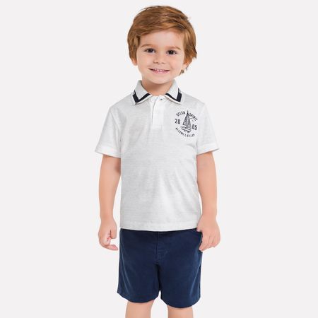 Conjunto Infantil Masculino Camisa Polo + Bermuda Milon 11802.0467.1