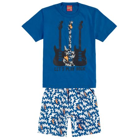 Conjunto Infantil Masculino Camiseta + Bermuda Kyly 109407.6824.8