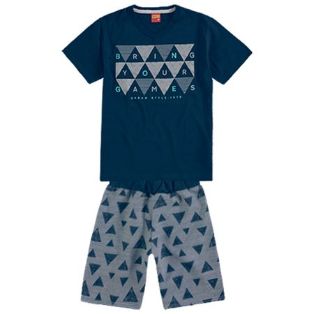 Conjunto Infantil Masculino Camiseta + Bermuda Kyly 109426.6826.10