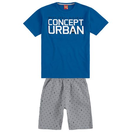 Conjunto Infantil Masculino Camiseta + Bermuda Kyly 109427.6824.10