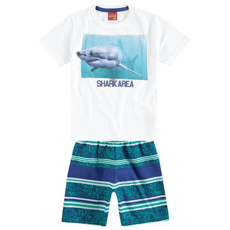 Conjunto Infantil Masculino Camiseta + Bermuda Kyly 109542.0001.2