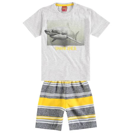 Conjunto Infantil Masculino Camiseta + Bermuda Kyly 109542.0467.4