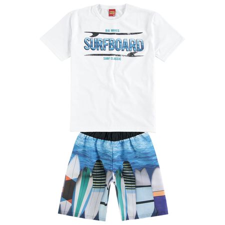 Conjunto Infantil Masculino Camiseta + Bermuda Kyly 109552.0001.10
