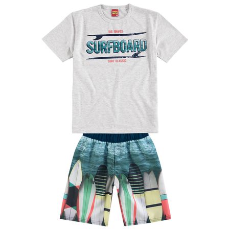 Conjunto Infantil Masculino Camiseta + Bermuda Kyly 109552.0467.10