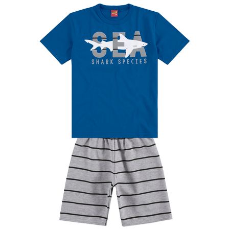 Conjunto Infantil Masculino Camiseta + Bermuda Kyly 109551.6824.10