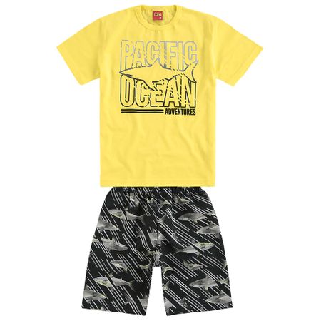 Conjunto Infantil Masculino Camiseta + Bermuda Kyly 109262.2311.10