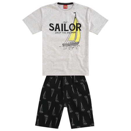Conjunto Infantil Masculino Camiseta + Bermuda Kyly 109267.0467.6