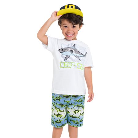 Conjunto Infantil Masculino Camiseta + Bermuda Kyly 109740.0001.4