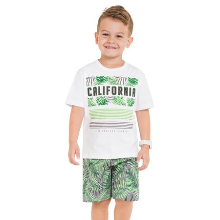 Conjunto Infantil Masculino Camiseta + Bermuda Kyly 109738.0001.4