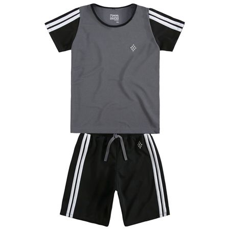 Conjunto Infantil Masculino Camiseta + Bermuda Kyly Moving 109594.9010.6
