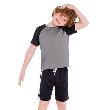 Conjunto Infantil Masculino Camiseta + Bermuda Kyly Moving 109811.0001.10