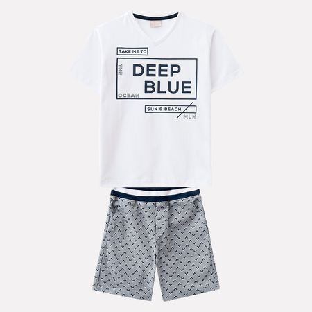 Conjunto Infantil Masculino Camiseta + Bermuda Milon 11203.0001.1