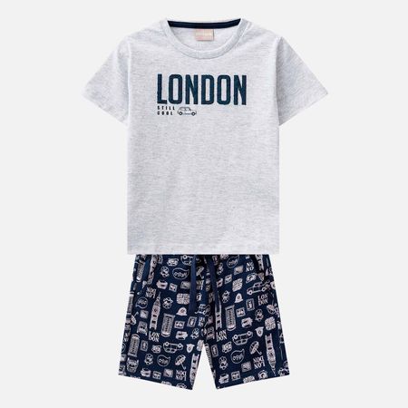 Conjunto Infantil Masculino Camiseta + Bermuda Milon 11161.0467.1