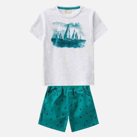 Conjunto Infantil Masculino Camiseta + Bermuda Milon 11175.0467.4