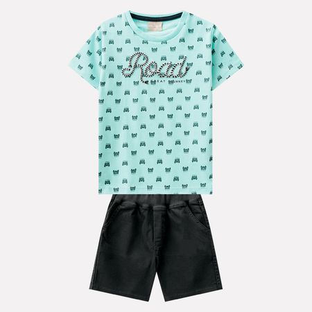 Conjunto Infantil Masculino Camiseta + Bermuda Milon 11182.70064.4