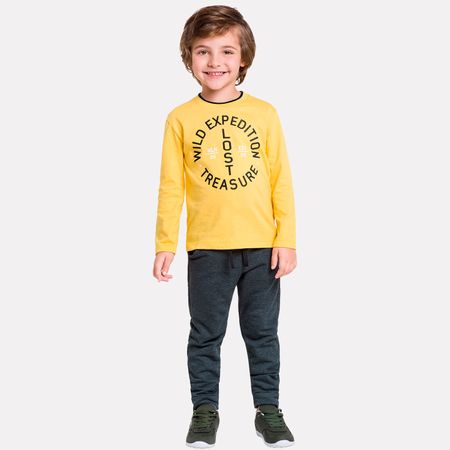 Conjunto Infantil Masculino Camiseta + Calça Milon 11469.0001.12