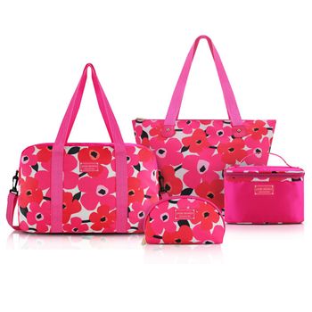 Conjunto Jacki Design de Bolsa de 4 Pçs Abc17353-Pk Pink Unico