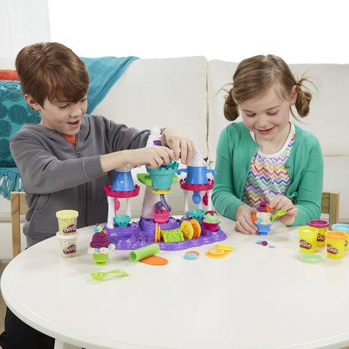 Conjunto Massa de Modelar - Play-doh - Castelo de Sorvete - Hasbro