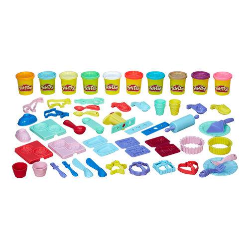 Conjunto Massa de Modelar - Play-Doh - Sobremesas Completas - Hasbro