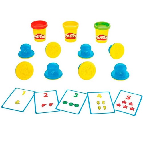 Conjunto Massinha Play-Doh Aprendendo os Números Hasbro DIVERSOS