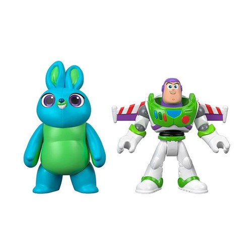 Conjunto Mini Boneco Basico Toy Story 4 - Bunny e Buzz Lightyear
