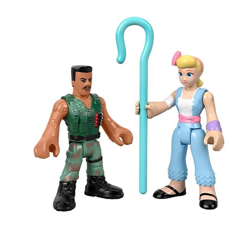 Conjunto Mini Boneco Basico Toy Story 4 - Combat Carl e Bo Peep