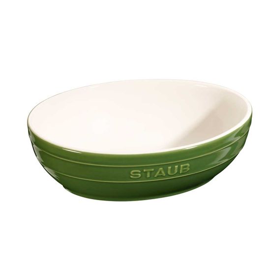 Conjunto Multi Bowl Cerâmica 2 Peças 23 e 27 Cm Verde Basil Staub