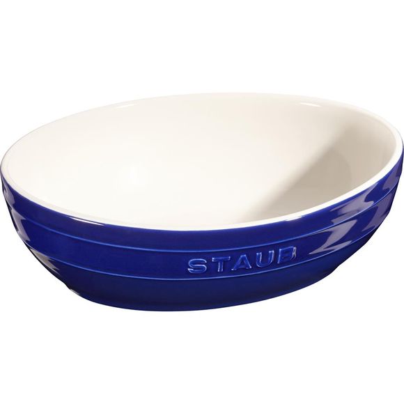 Conjunto 2 Multi Bowls 23Cm e 27Cm Azul Marinho Ceramica - Staub - 405115720