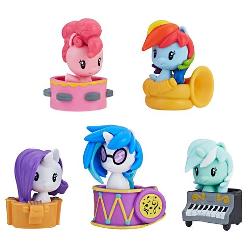 Conjunto My Little Pony Cutie Mark Crew Series 2 Party Performers - Hasbro