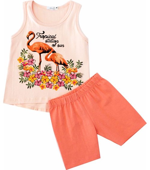 Conjunto Pau a Pique Infantil Flamingo Salmom SALMOM - 04