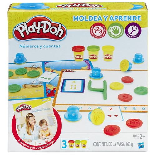 Conjunto Play-Doh Aprendendo os Numeros HASBRO