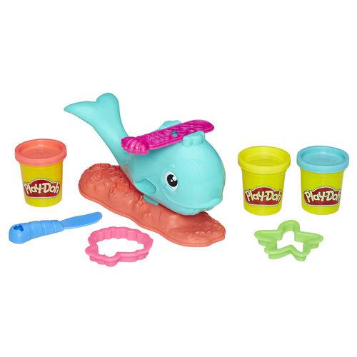 Conjunto Play-doh - Baleia Divertida - Hasbro