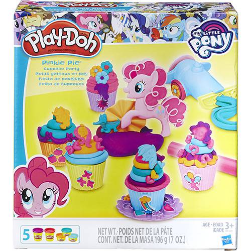 Conjunto Play-Doh Festa Cupcake Pinkie Pie - Hasbro