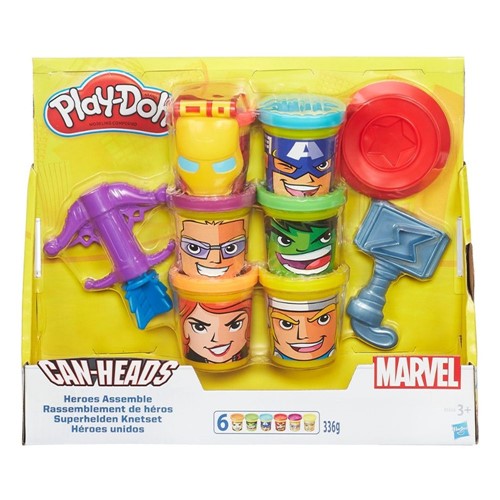 Conjunto Play Doh Marvel Avengers Hasbro