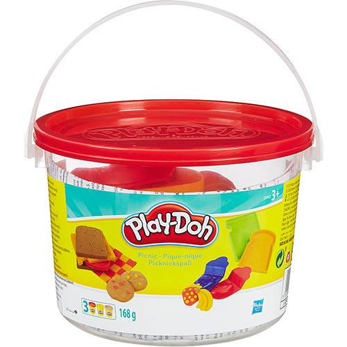 Conjunto Play-Doh Mini Balde Pic Nic - Hasbro