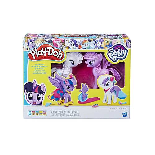 Conjunto Play-doh My Little Poney Diversão Fashion Hasbro