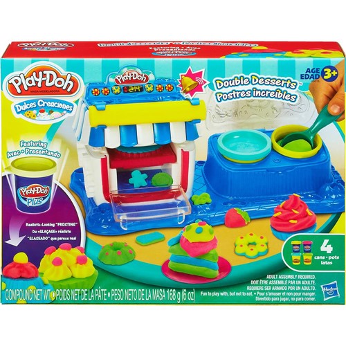 Conjunto Play-Doh Sobremesas Duplas HASBRO