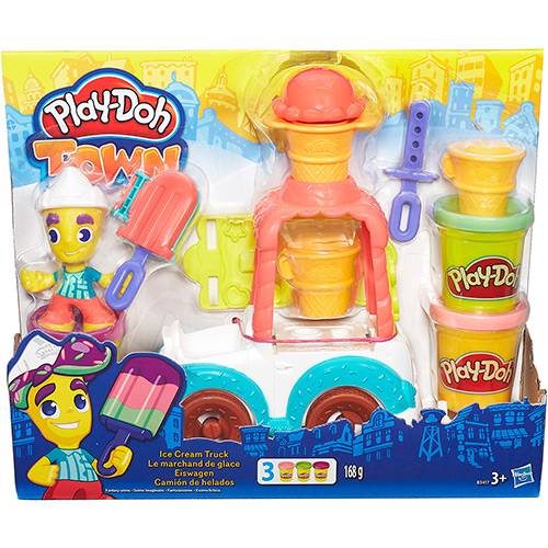 Conjunto Play-Doh Town Carro de Sorvete - Hasbro