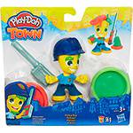 Conjunto Play-Doh Town com Figura Polícia - Hasbro