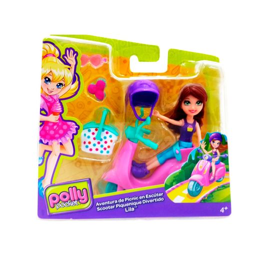 Conjunto Polly Pocket Scooter - Mattel