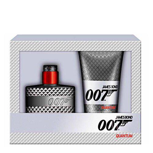 Conjunto Quantum James Bond Masculino - Eau de Toilette 50ml + Gel de Banho 150ml