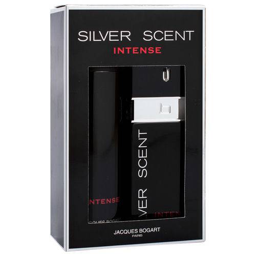 Conjunto Silver Scent Intense Jacques Bogart Masculino - Eau de Toilette 100ml + Desodorante 200ml