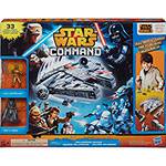 Conjunto Star Wars Command Millennium Falcon Hasbro